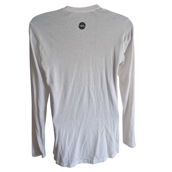 Nike Dri-FIT Tribe Next Chapter Long Sleeve Shirt White Black Yellow Men’s Small - Picture 2 of 7